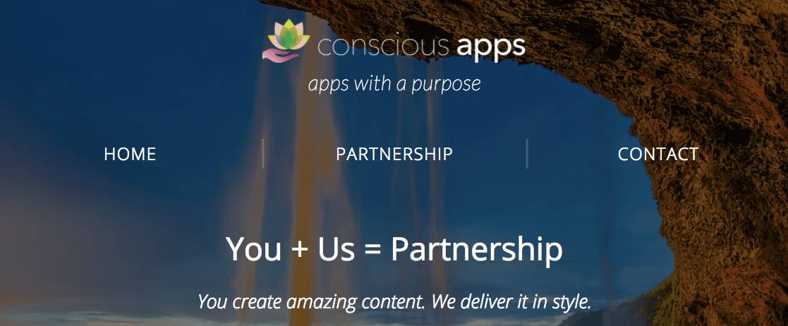 月入10000案例 | Conscious Apps一个外包网站 + 一个阅读型 App