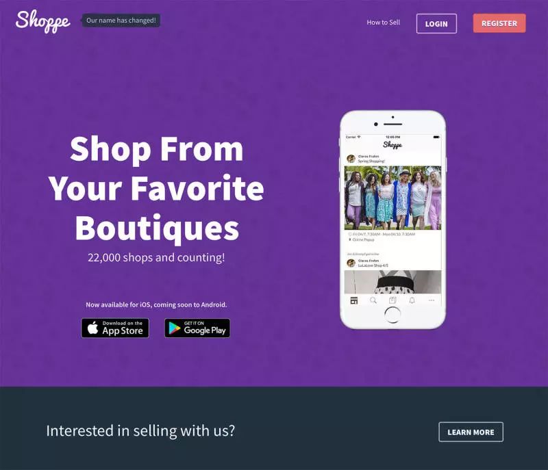 月入￥80w案例分享：Shoppe，一个销售平台，以手机 App 为主，卖服饰和相关物件。